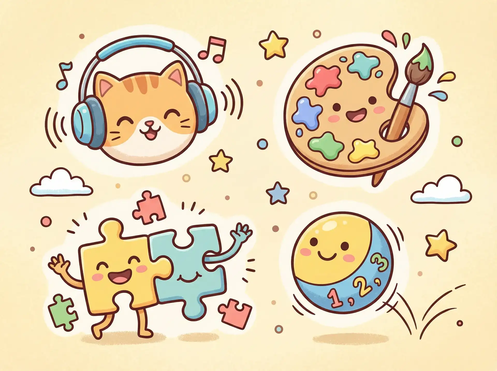 小朋友的手工作品 - 蓝色导航最新 益智创作